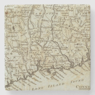 Connecticut 7 stenen onderzetter