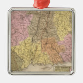 Connecticut 8 metalen ornament (Voorkant)