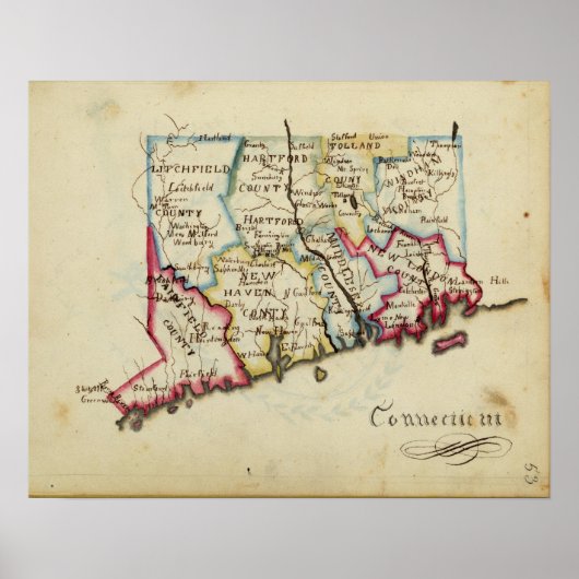 Connecticut 8 poster (Voorkant)