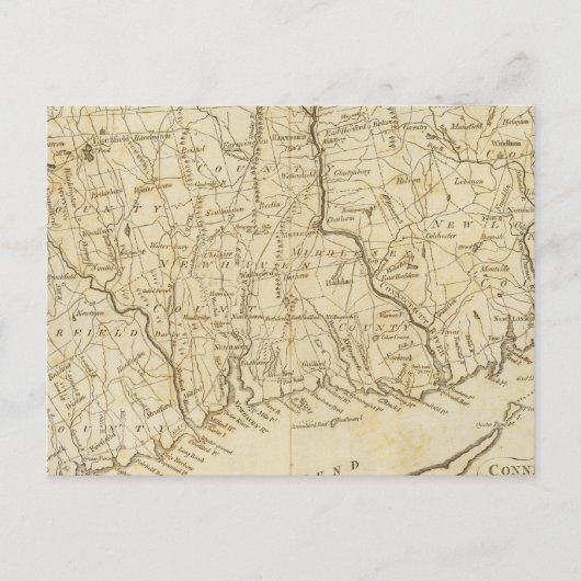 Connecticut 9 briefkaart (Voorkant)