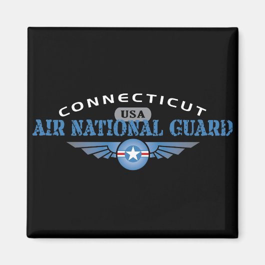 Connecticut Air National Guard Magneet (Voorkant)