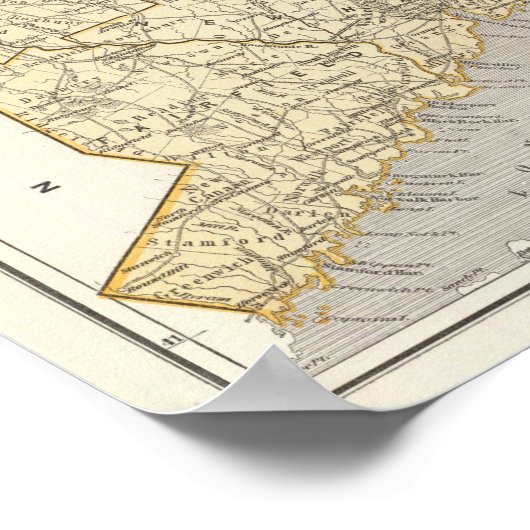 Connecticut Atlas Map Poster (Hoek)