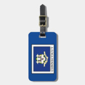 Connecticut Bagagelabel (Voorkant verticaal)