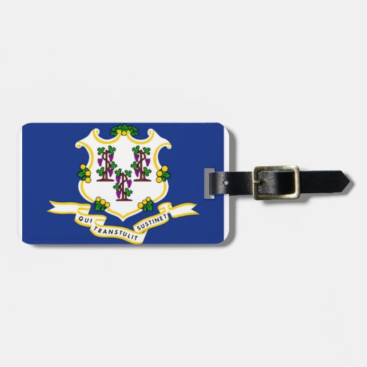 Connecticut Bagagelabel (Voorkant horizontaal)