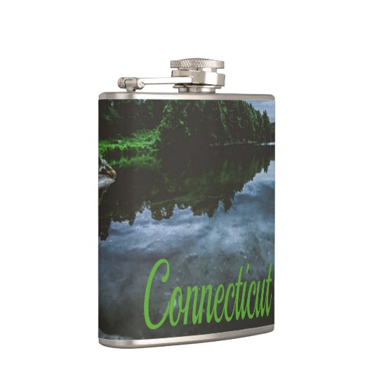 Connecticut Beuece Lake Trees Heupfles (Rechts)