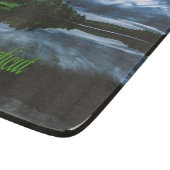 Connecticut Beuece Lake Trees Snijplank (Hoek)