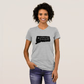 Connecticut Born en Raised State T-shirt (Voorkant volledig)
