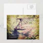 Connecticut Bridge-Briefkaart Briefkaart (Voorkant / Achterkant)