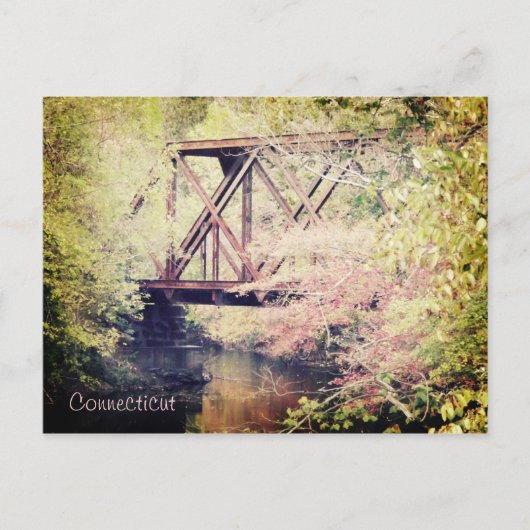 Connecticut Bridge-Briefkaart Briefkaart (Voorkant)