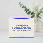 Connecticut Briefkaart (Staand voorkant)
