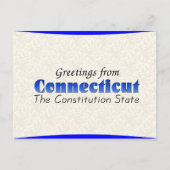 Connecticut Briefkaart (Voorkant)