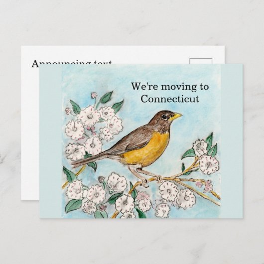 Connecticut Briefkaart (Voorkant / Achterkant)