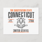 Connecticut Briefkaart (Voorkant)