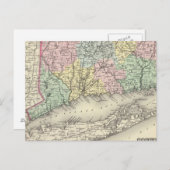 Connecticut Briefkaart (Voorkant / Achterkant)