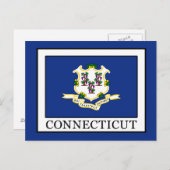 Connecticut Briefkaart (Voorkant / Achterkant)