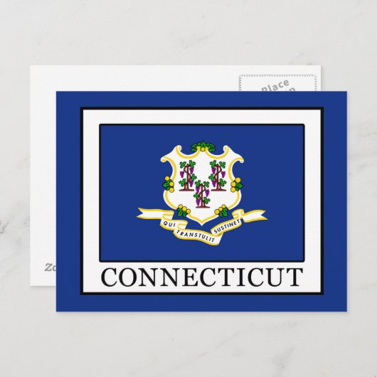 Connecticut Briefkaart (Voorkant / Achterkant)