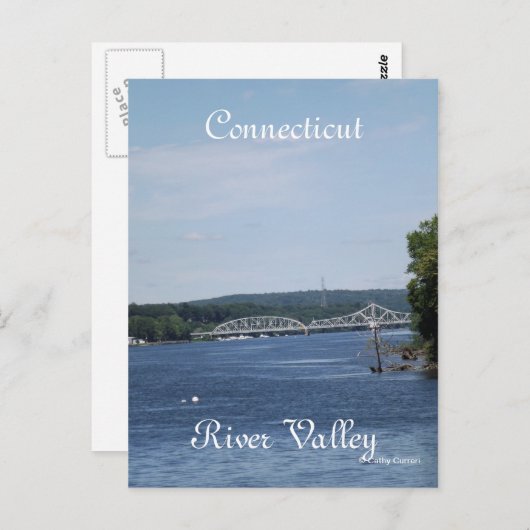 Connecticut Briefkaart (Voorkant / Achterkant)