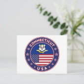 Connecticut Briefkaart (Staand voorkant)