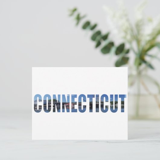 Connecticut Briefkaart (Staand voorkant)