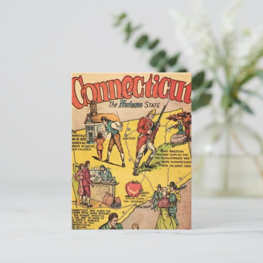 Connecticut Briefkaart (Staand voorkant)