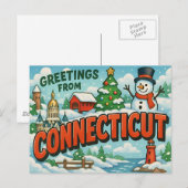 CONNECTICUT-Briefkaart Briefkaart (Voorkant / Achterkant)