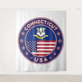 Connecticut canvas, poster wandkleed (Voorkant)