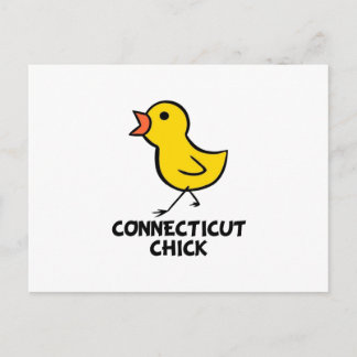Connecticut Chick-Briefkaart Briefkaart