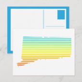 connecticut chill fade briefkaart (Voorkant / Achterkant)