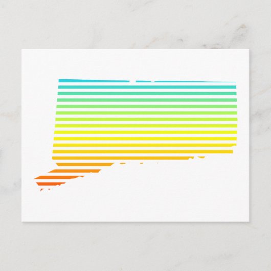 connecticut chill fade briefkaart (Voorkant)