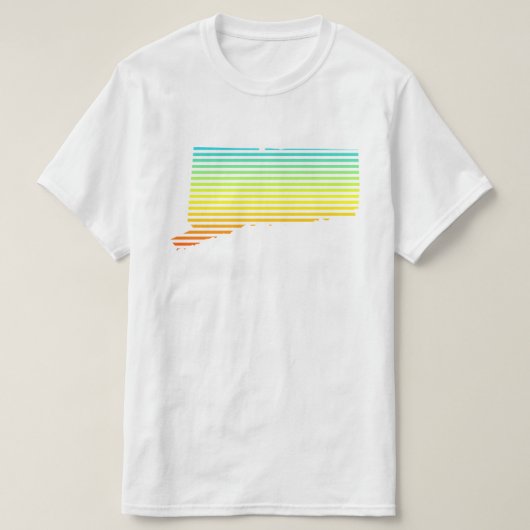 connecticut chill fade t-shirt (Design voorkant)