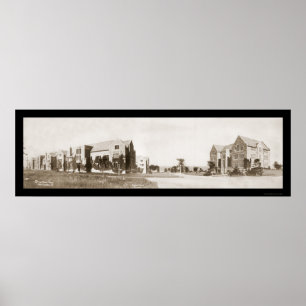 Connecticut College Foto 1920 Poster