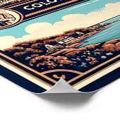 Connecticut Colonial Charm Lighthouse  Poster (Hoek)