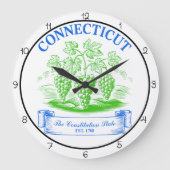 Connecticut Constitution Staat Tijdstuk Grote Klok (Voorkant)
