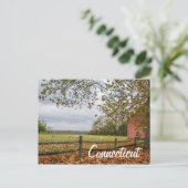 Connecticut Country Boerderij Briefkaart (Staand voorkant)