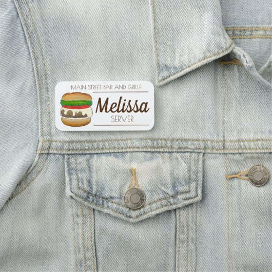 Connecticut CT Steamed Cheese Burger Cheeseburger Naamplaatje (In situ)