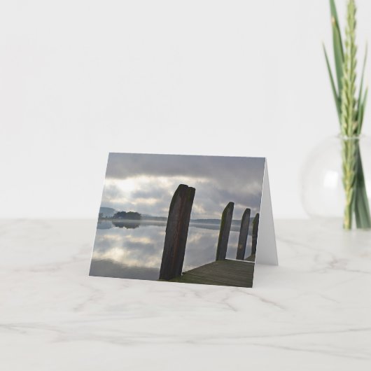 Connecticut de Morning Notecard Kaart (Voorkant)