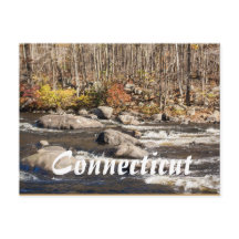 Connecticut Fall River Postcard