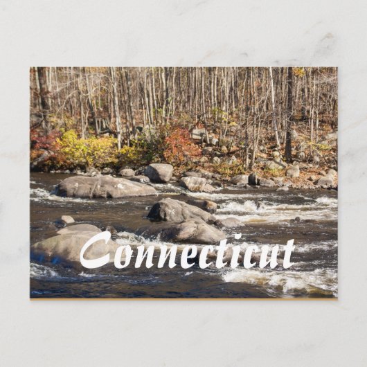 Connecticut Fall River Postcard Briefkaart (Voorkant)