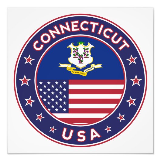Connecticut Foto Afdruk (Voorkant)