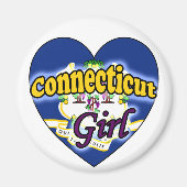 Connecticut Girl Magneet (Voorkant)