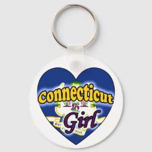 Connecticut Girl Sleutelhanger