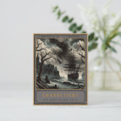 Connecticut | Gotische kunst Briefkaart (Staand voorkant)