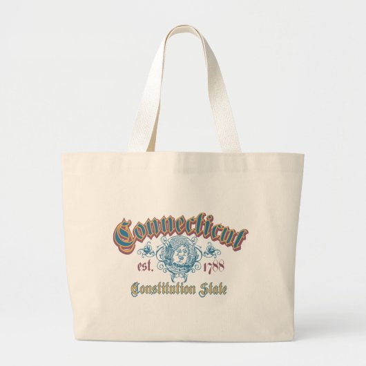 Connecticut Grote Tote Bag (Voorkant)