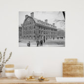Connecticut Hall (Universiteit van Yale) Poster (Keuken)