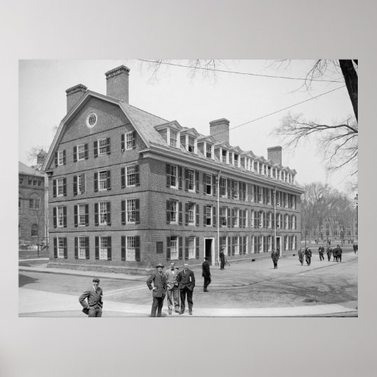 Connecticut Hall (Universiteit van Yale) Poster (Voorkant)