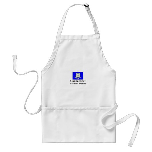 Connecticut Hartford Mission Apron Standaard Schort (Voorkant)