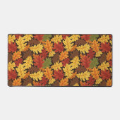Connecticut Herfst Eikenbladeren - Herfstkleur Bureaumat (Voorkant)