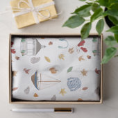 Connecticut Herfst in New England Tissuepapier (Geschenk)