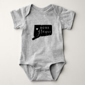 Connecticut Home Grown State T-shirt (Voorkant)