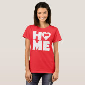 Connecticut Home Heart State Tees T-Shirt (Voorkant volledig)